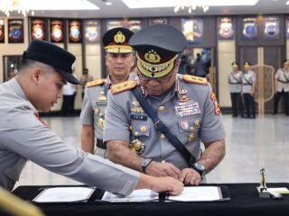 Kapolri Pimpin Sertijab Pejabat Utama dan Kapolda Jajaran