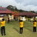 "Polsek Kelila Awali Hari dengan Olahraga Pagi, Tingkatkan Semangat dan Kekompakan”