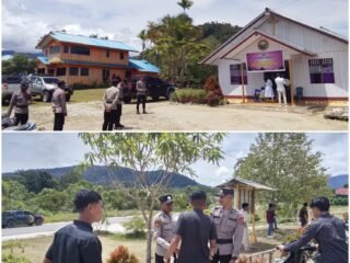 Ciptakan Situasi Kondusif, Regu Pamapta III Amankan Ibadah di GKI Kairos Kobakma