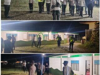 Polres Mamberamo Tengah Pastikan Pengamanan Sholat Tarawih Hari ke-15 Berjalan Lancar