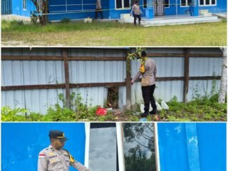 Respon Cepat, Personel Polres Mamberamo Tengah Datangi TKP Dugaan Pencurian di kediaman lama Bupati