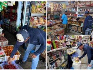 Sat Reskrim Polres Mamberamo Tengah Laksanakan Pengawasan Harga dan Stok Bahan Pokok di Pasar Sentral Kobakma