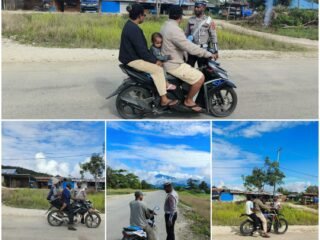 Strong Point Pagi, Polisi Tingkatkan Kesadaran Berlalu Lintas di Kobakma