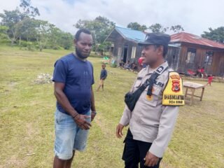 Polisi Sambangi Warga Guwage, Perkuat Kamtibmas Lewat DDS