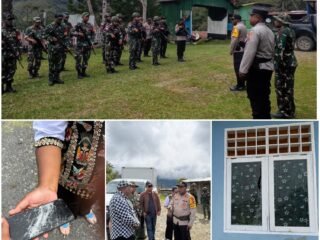 Sinergitas TNI-Polri, Polsek Kelila Amankan Kasus Pengrusakan di puskesmas Yabendili