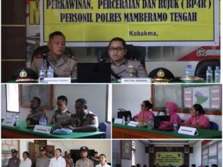Wakapolres Pimpin Sidang BP4R, Tiga Pasangan Calon Bhayangkari Diberi Pembinaan