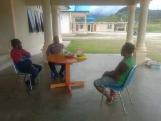 Polres Mamberamo Tengah Terima Silaturahmi Tokoh Pemuda Kobakma, Bahas Keamanan dan Ketertiban Masyarakat