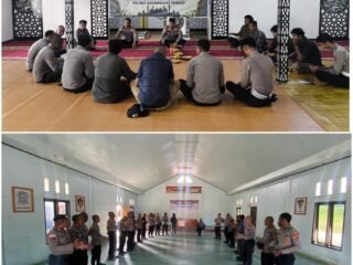 Pembinaan Rohani dan Mental Personel Polres Mamberamo Tengah Tingkatkan Iman dan Kinerja