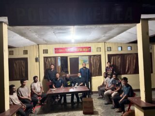 Propam Polda Papua Kunjungi Polsek Kelila