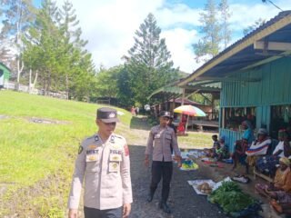 Patroli Rutin Polsek Kelila Ciptakan Rasa Aman Bagi Masyarakat