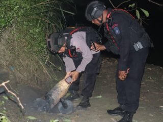 Respon Cepat Jibom Gegana Brimob Polda Papua, UXO Berbahaya di Sentani Berhasil Dinetralisir