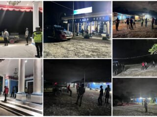 Demi Kenyamanan Warga, Personel Polres Mamberamo Tengah Intensifkan Patroli Malam