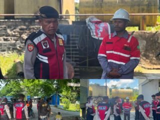 Polres Mamberamo Raya Melaksanakan Patroli Untuk Menjaga Stabilitas Kamtibmas Pasca Pemadaman Listrik PLN Di Kampung Burmeso