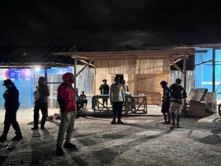 Patroli Rutin Malam Hari, Polres Mamberamo Tengah Pastikan Objek Vital Aman
