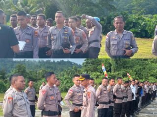 Sie Propam Polres Mamberamo Raya Gelar Gaktibplin, Tingkatkan Disiplin dan Performa Personel