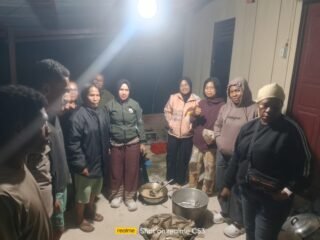 Bhayangkari Cabang Mamberamo Tengah Hadir Berikan Dukungan bagi Personel Terdampak Kebakaran