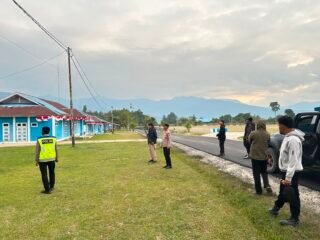 Patroli Piket Fungsi Polres Mamberamo Tengah Jaga Kamtibmas di Seputaran Kobakma