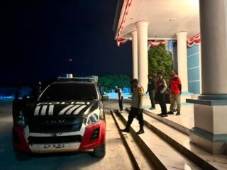 Dari Kantor Bupati hingga Pasar, Samapta Polres Mamberamo Tengah Pantau Kamtibmas