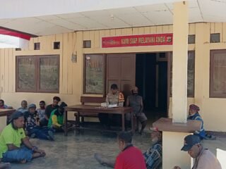 Polsek Kelila Fasilitasi Penyelesaian Persoalan Lokasi Kolam Ikan
