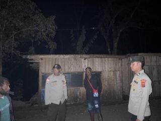 Polsek Kelila Hadir di Malam Hari, Pastikan Kamtibmas Tetap Aman