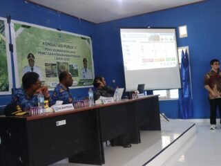 Wakapolres Mamberamo Tengah Hadiri Konsultasi Publik KLHS RDTR Kota Kelila dan Pemetaan Kerawanan Pangan