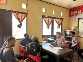 Polsek Kelila Hadir, Layani Pengaduan Masyarakat dengan Humanis