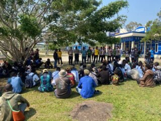 Quick Respons Polres Mamberamo Tengah, Aksi Pemalangan Bank Papua Berakhir Kondusif