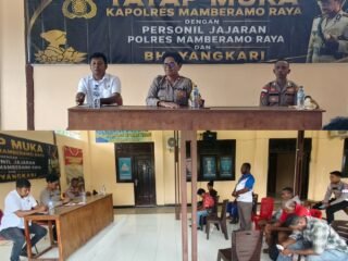 Kapolres Mamberamo Raya Pimpin Langsung Penyelesaian Masalah Masyarakat Kampung Dadat