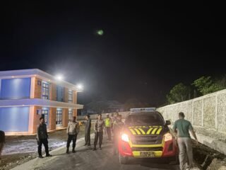Polres Mamteng Pastikan Keamanan Objek Vital Lewat Patroli Malam