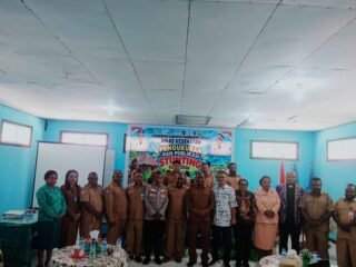 Kasat Samapta Polres Mamberamo Tengah Hadiri Pengukuran dan Publikasi Stunting 2026