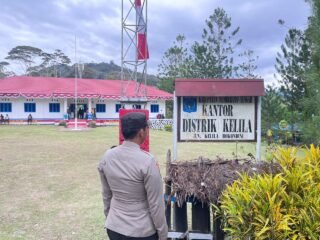 Hadir di Lapangan, Polsek Kelila Perkuat Kamtibmas