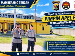Kapolres Mamberamo Tengah Tekankan Penguatan Kamtibmas dan Kesiapan Personel