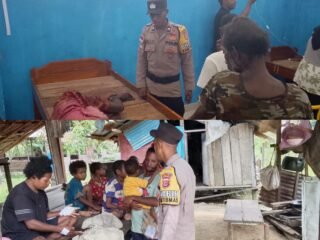 Bhabinkamtibmas Gerak Cepat Redam Ketegangan dan Berikan Pertolongan kepada Warga Pasca Aksi Pemukulan