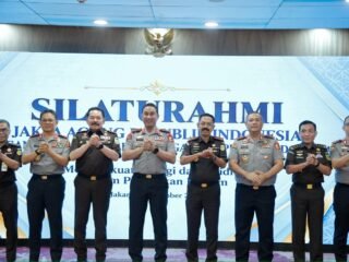 Temui Jaksa Agung, Kapolri Suyudi Dorong Kolaborasi Penegakan Hukum
