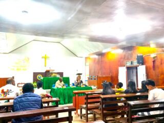 Polres Mamberamo Tengah Edukasi Pemuda GKI Kairos Kobakma,cegah Narkoba , Kamseltibcar Lantas, dan sosialisasikan Layanan 110